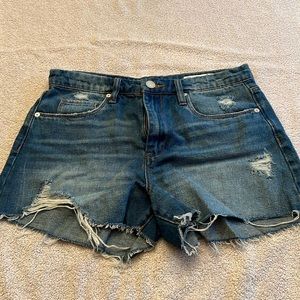 Blank NYC The Barrow denim Jean Shorts, Size 28